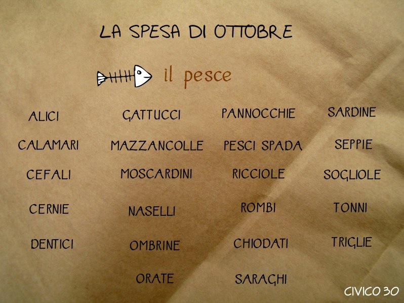 òISTA SPESA PESCE 2