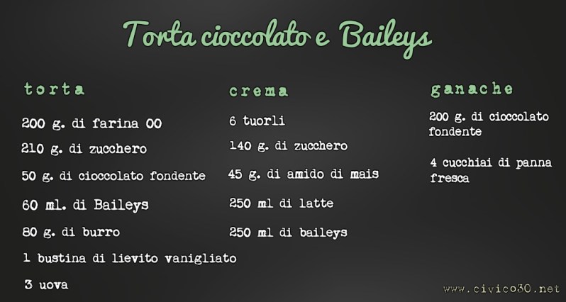 torta baileys www.civico30.net