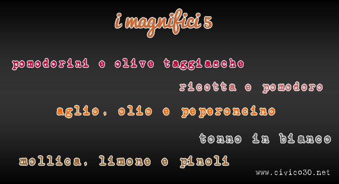 5 sughi www.civico30.net