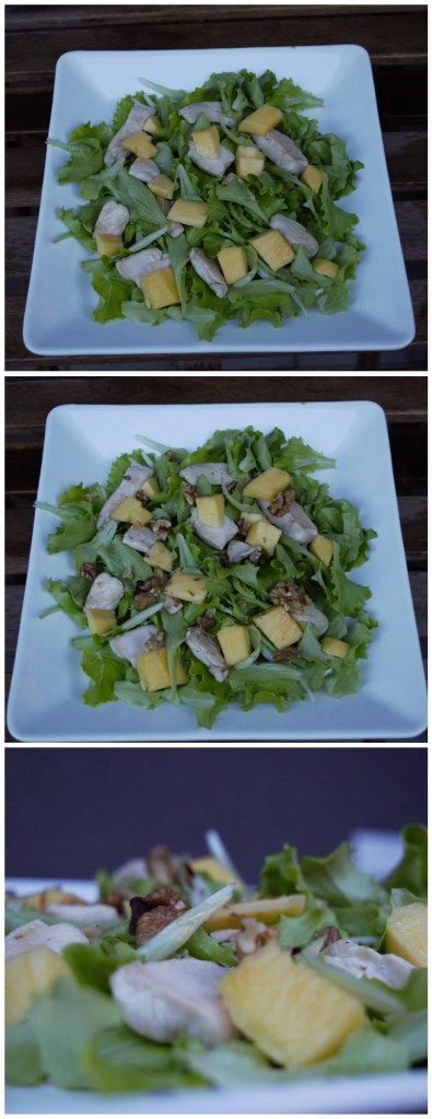 tropical caesar salad