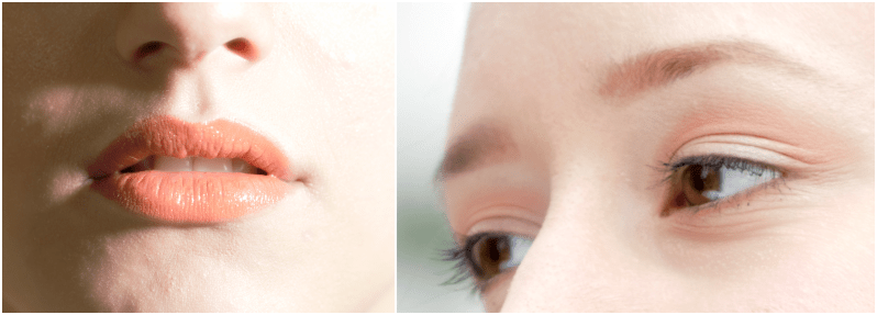 bocca occhi trucco 1