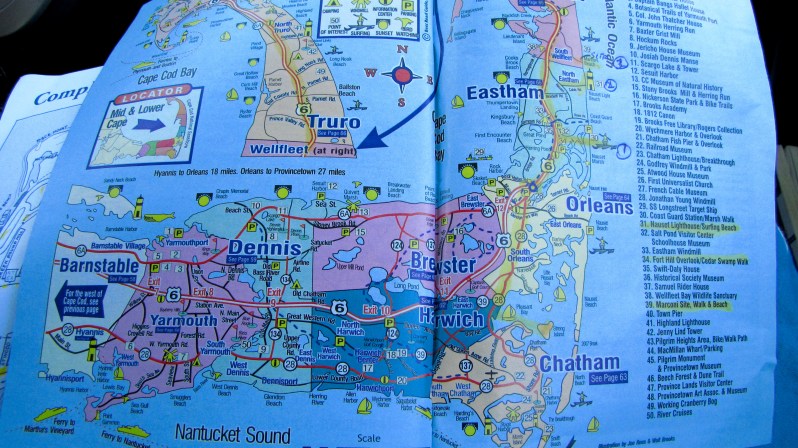 cape cod cartina