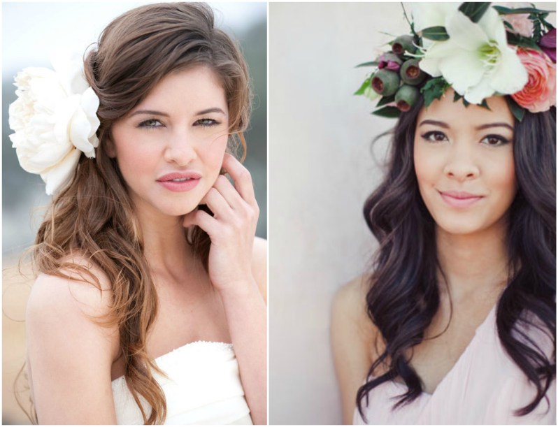 giant flower collage